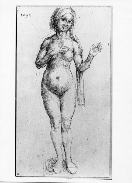 Naked Woman / Dürer / 1493 de Alberto Durero