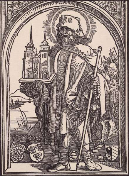 Saint Sebald / Dürer de Alberto Durero