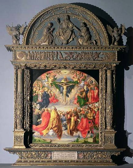 The Landauer Altarpiece, All Saints Day de Alberto Durero