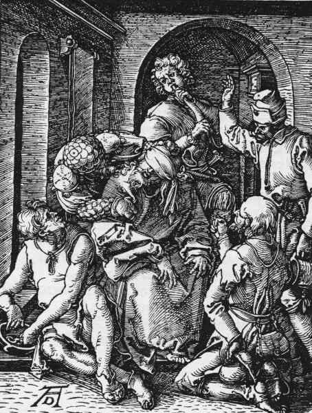 The Mocking of Christ / Dürer / c.1509 de Alberto Durero