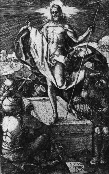The Resurrection / Dürer / 1512 de Alberto Durero