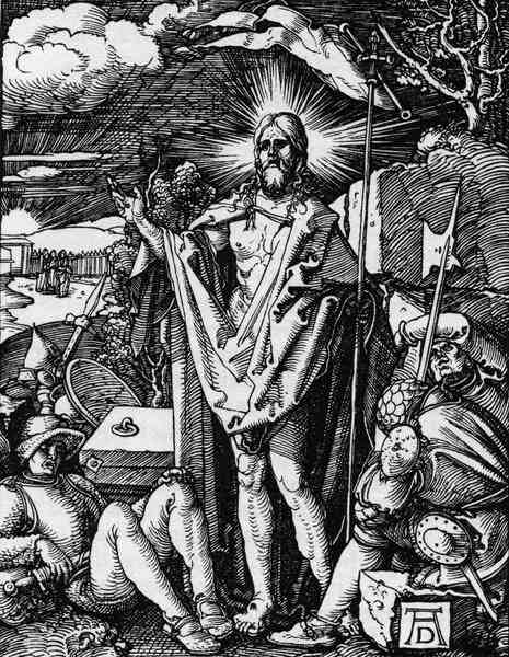 The Resurrection / Dürer / c.1509 de Alberto Durero