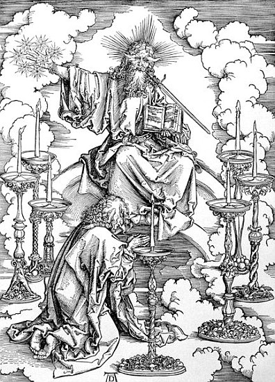 The Vision of The Seven Candlesticks from the ''Apocalypse'' or ''The Revelations of St. John the Di de Alberto Durero