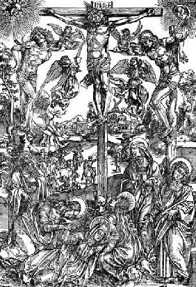 Large Crucifixion / Dürer / c.1496