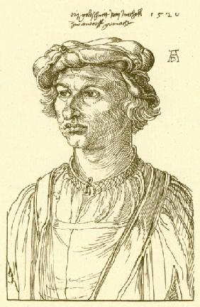 A.Dürer, A Goldsmith from Mecheln /Draw.
