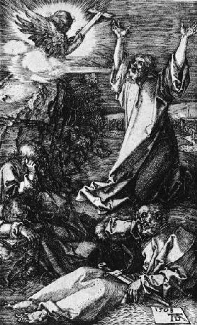 Dürer / Mount of Olives / Etching