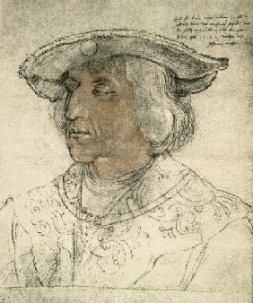 Emperor Maximilian I / Drawing / Dürer