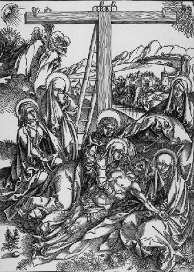 Large Lamentation of Christ / Dürer