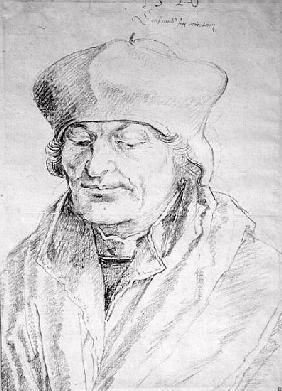 Portrait of Desiderius Erasmus (1469-1536) 1520