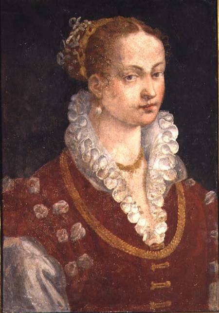 Portrait of Bianca Cappello de Alessandro Allori