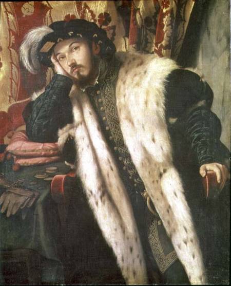 Portrait of a Young Man de Alessandro Bonvicino Moretto
