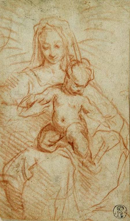 Madonna and Child de Alessandro di Agostino Casolani