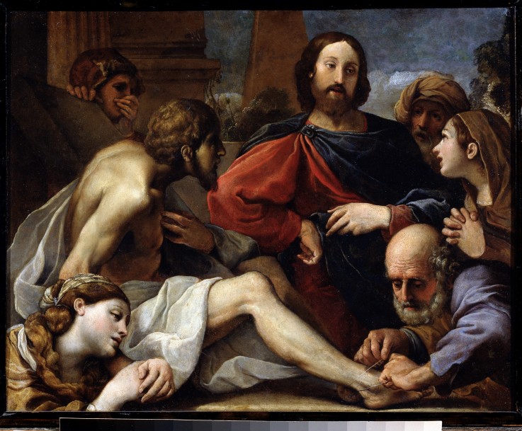 The Raising of Lazarus de Alessandro Tiarini