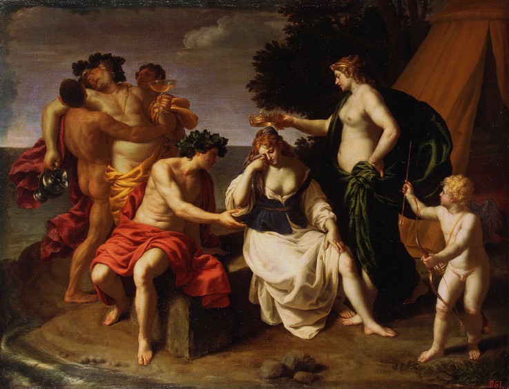 Bacchus and Ariadne de Alessandro Turchi