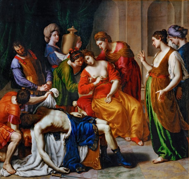 The Death of Cleopatra de Alessandro Turchi
