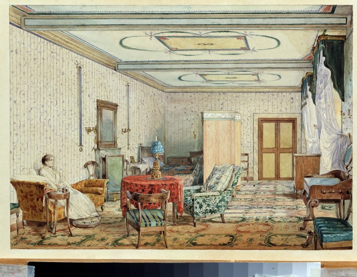 Interior de Alexander Andrejewitsch Iwanow