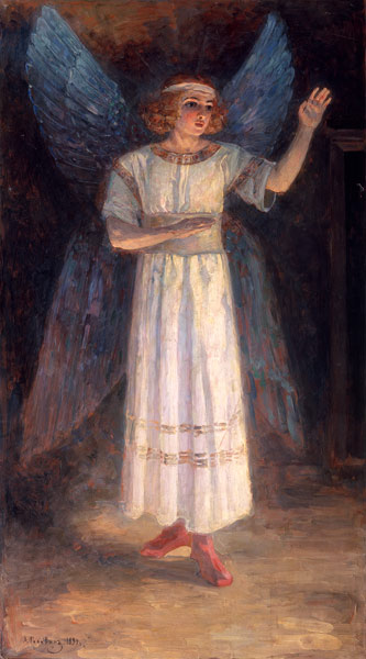 The archangel Gabriel de Alexander Jakowlevitsch Golowin