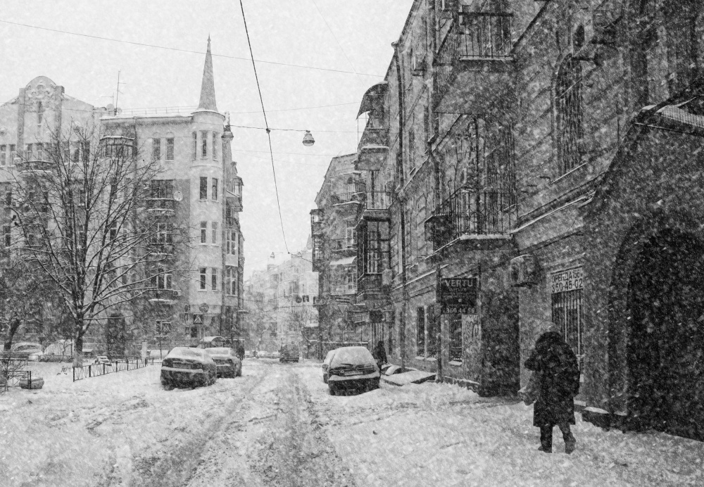 It snows de Alexander Kiyashko