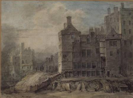 Duke of Argyll House, Edinburgh de Alexander Nasmyth