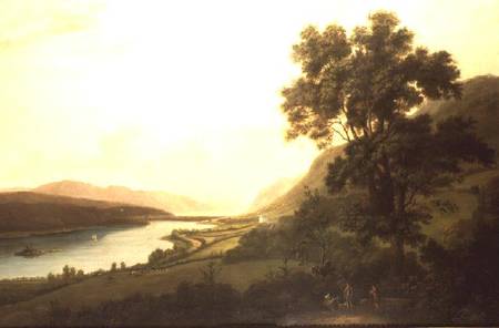 View of Loch Ness de Alexander Nasmyth