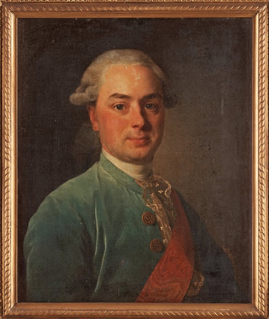 Portrait of the Count Ivan Ivanovich Shuvalov (1727-1797) de Alexander Roslin