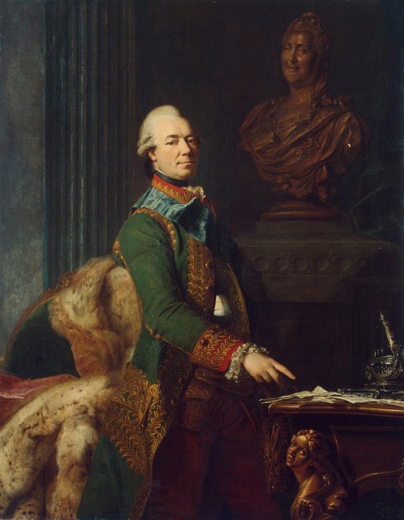Portrait of Count Zakhar Chernyshov de Alexander Roslin