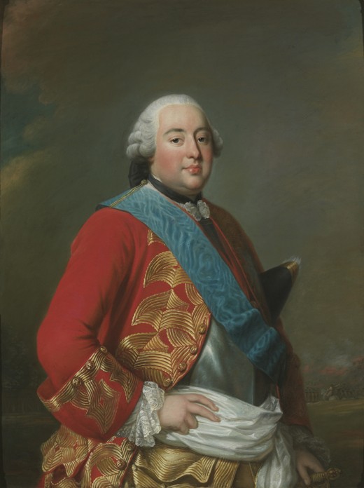 Portrait of Louis Philippe I (1725-1785), Duce de Orléans de Alexander Roslin