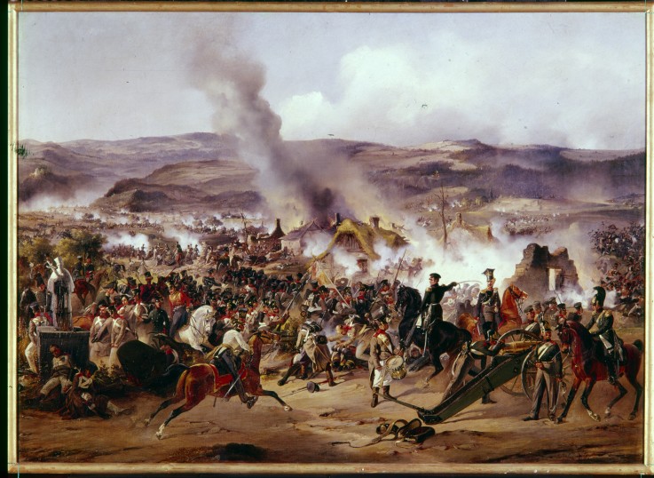 The Battle of Kulm on 30 August 1813 de Alexander von Kotzebue