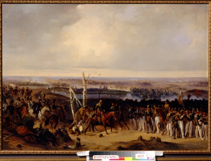 The Izmailovsky Regiment on the Battle of Borodino 1812 de Alexander von Kotzebue