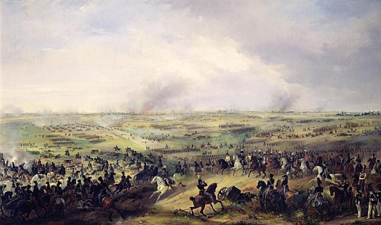 The Battle of Leipzig, 16-19 October 1813 de Alexander Ivanovich Sauerweid