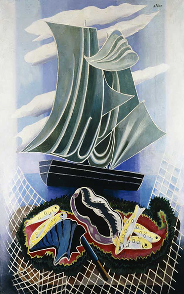 The Boat; Le Bateau, c.1936 de Alexandra Exter