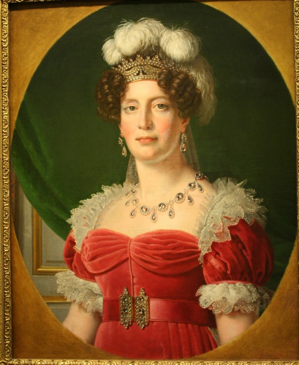 Portrait of Marie Thérèse of France (1778-1851) de Alexandre-Francois Caminade