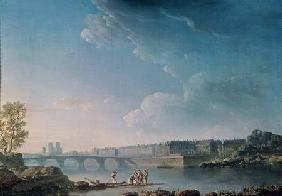 The Ile Saint-Louis and the Pont de la Tournelle