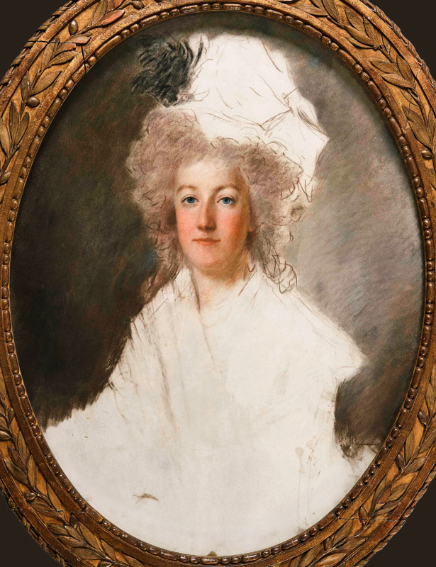 Unfinished portrait of Marie-Antoinette (1774-92) 1770-1819 de Alexandre Kucharski