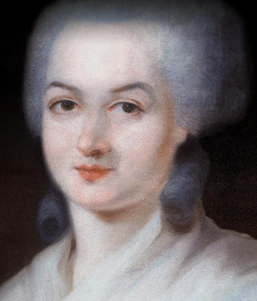 Portrait of Olympe de Gouges (Detail)
