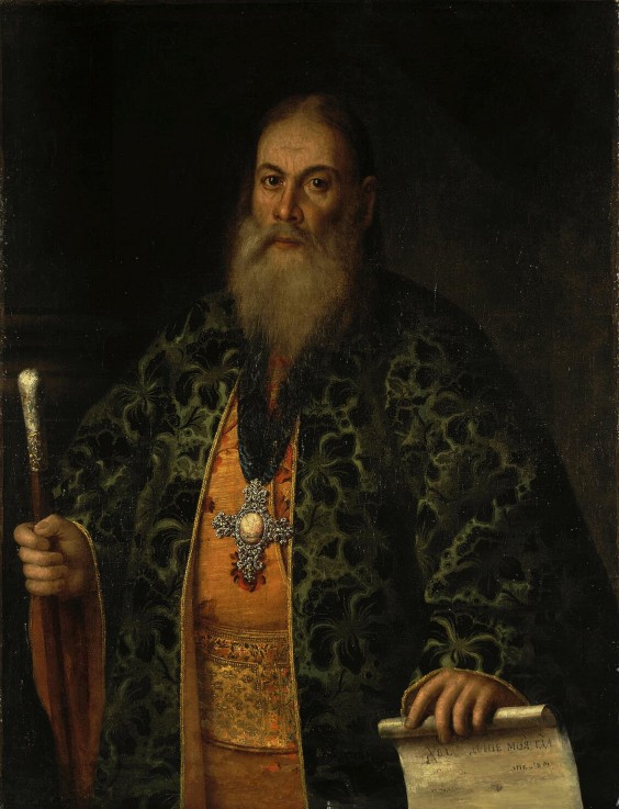 Portrait of Fyodor Dubyansky de Alexej Petrowitsch Antropow