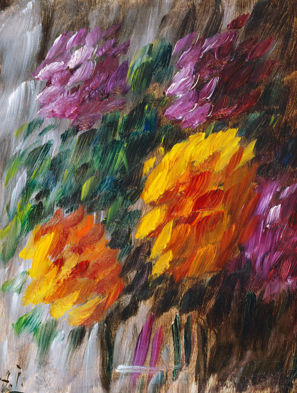Chrysanthemen im Sturm. de Alexej von Jawlensky