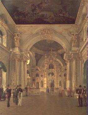 Interior of the Great Church in the Winter Palace