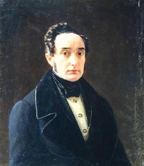 Portrait of the author Ivan Panayev (1812-62)