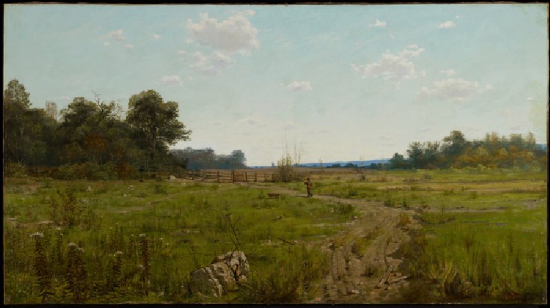 September, 1889 (oil on canvas) de Alexis Jean Fournier