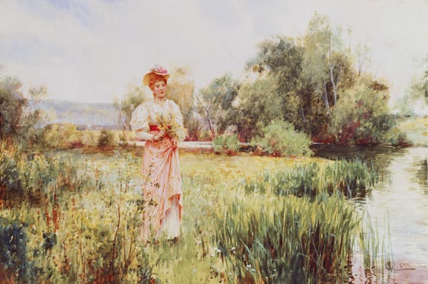 By the River de Alfred I Glendening