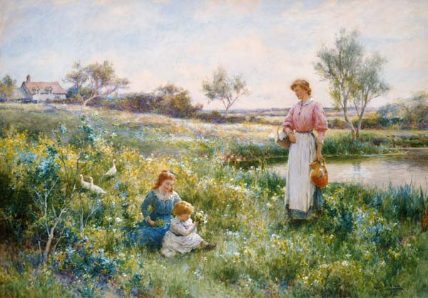 Summer Flowers de Alfred I Glendening