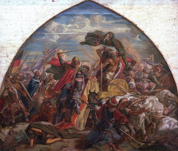 Battle of Cordoba de Alfred Rethel