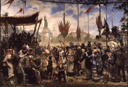 The 14th July 1880 de Alfred Roll