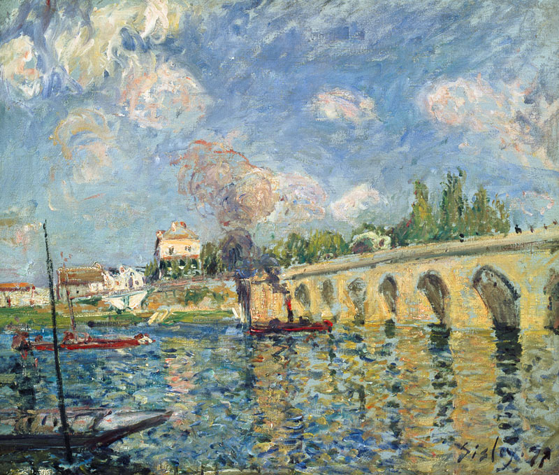 The Bridge de Alfred Sisley