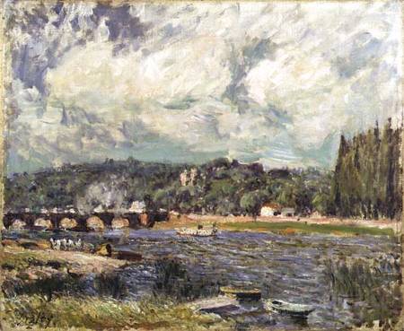 The Bridge at Sevres de Alfred Sisley