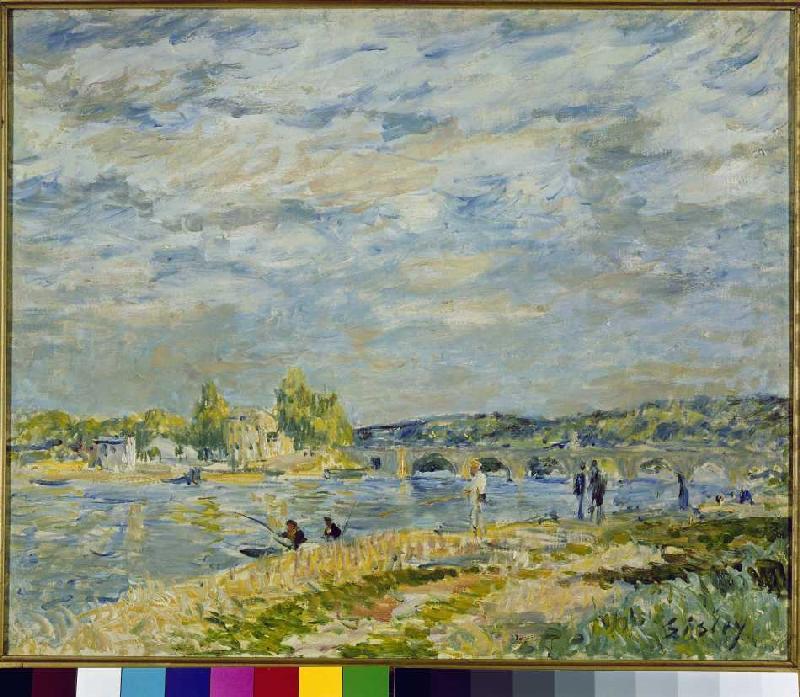 The bridge at Sevres. de Alfred Sisley