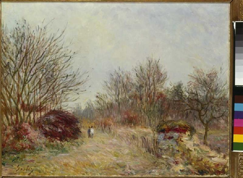 The little grove de Alfred Sisley