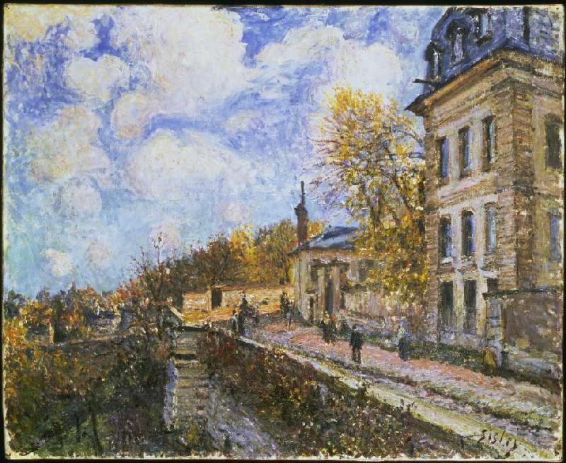 The manufactory in Sèvres. de Alfred Sisley