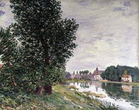 Moret-sur-Loing de Alfred Sisley